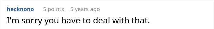 A supportive comment on the story about the mom's mistake regarding the medical worker's prosthetic ear. A supportive comment on the story about the mom's mistake regarding the medical worker's prosthetic ear.