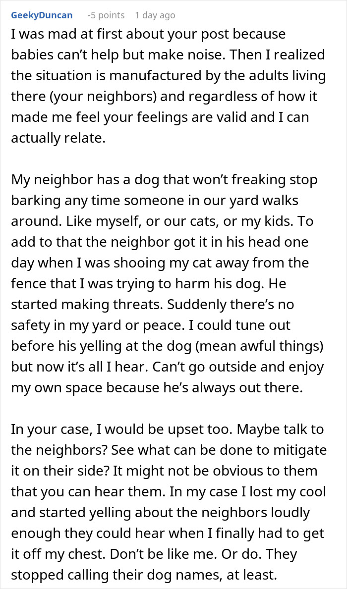 Couple Can't Believe What Their Neighbor Decides To Open In Her Home, Have To Live With Screaming And Crying Couple Can't Believe What Their Neighbor Decides To Open In Her Home, Have To Live With Screaming And Crying