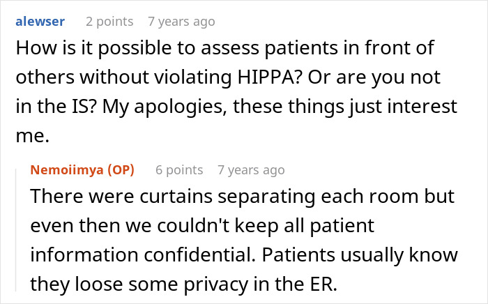 A nurse saving a patient from a Karen's foot, receiving a raise, not fired. A nurse saving a patient from a Karen's foot, receiving a raise, not fired.