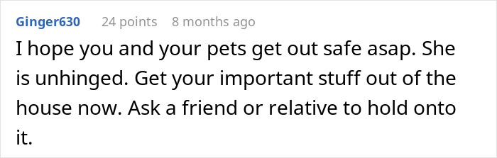 A comment about a laptop hidden out of spite, discussing red flags in a 7-year relationship. A comment about a laptop hidden out of spite, discussing red flags in a 7-year relationship.