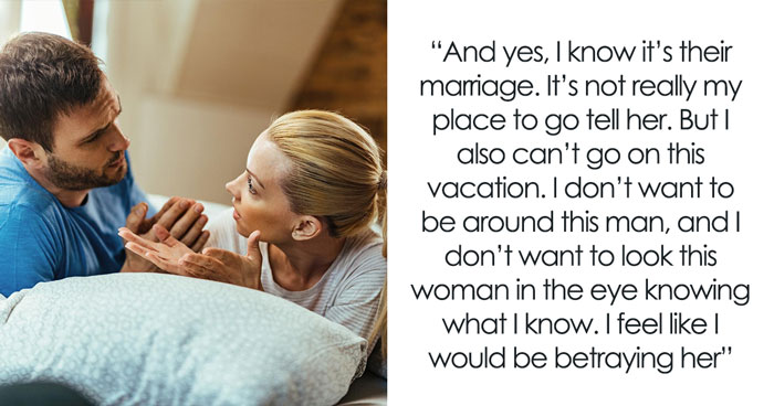 Guy’s Affair Gets Exposed Before A Group Vacation, He Somehow Takes Two More Cheaters Down With Him