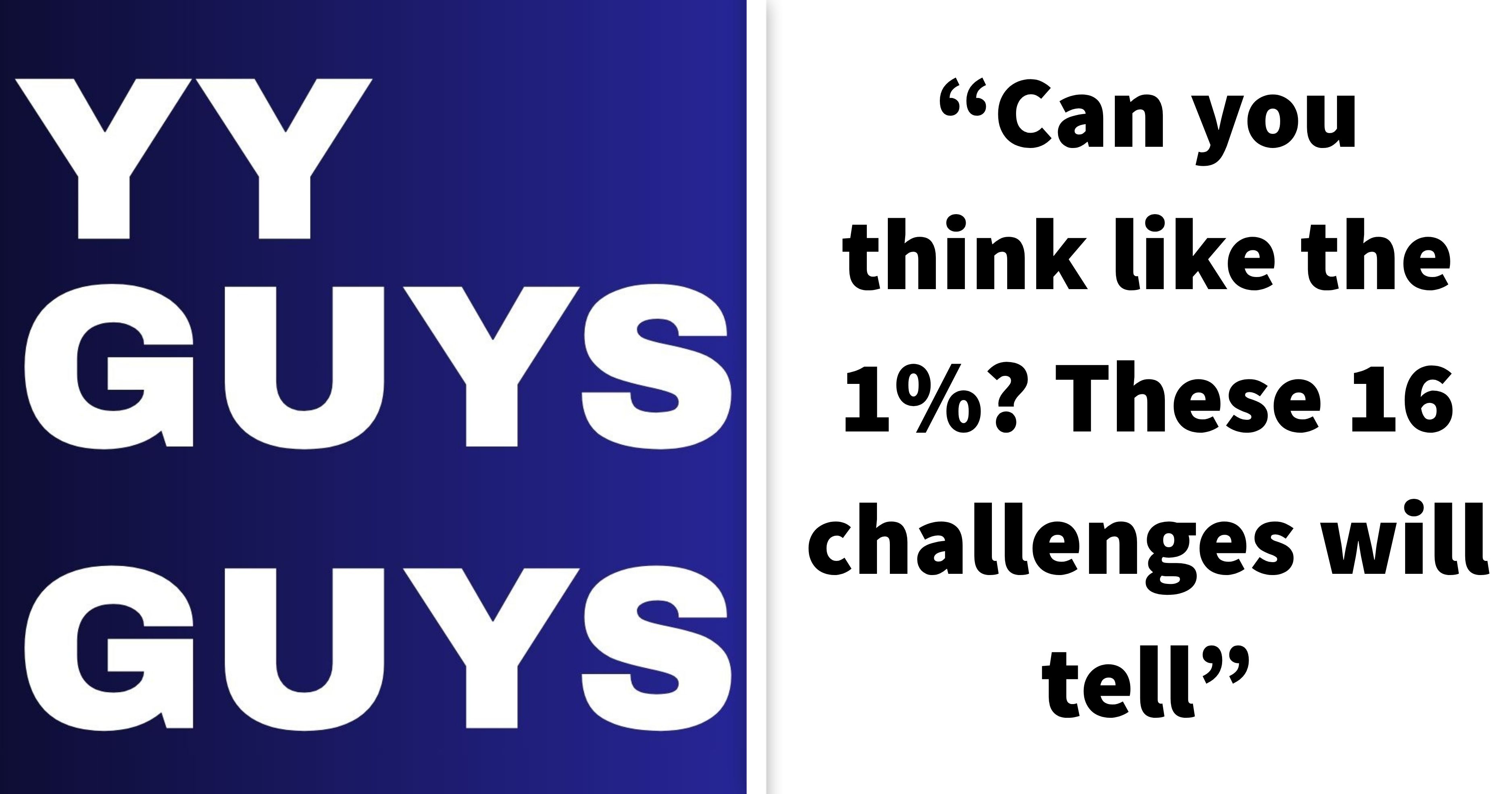 If You Aren’t In The 1% Club, Finishing This Quiz Will Be Challenging – Prove You Can