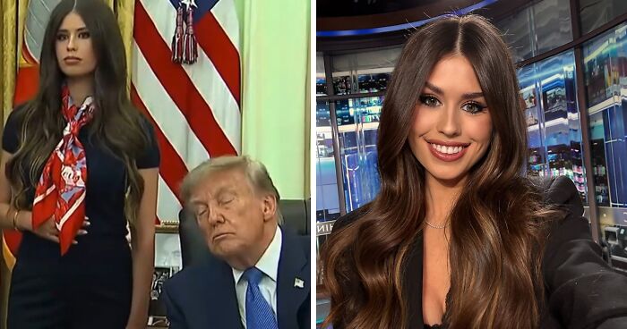 Mystery Woman Behind Trump Reveals Real Reason For Strange Gesture After It Sparked A Wild Theory