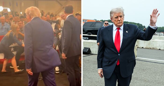 Trump’s “Mystery Bulge” Leads To Frenzied Reactions As Many Speculate What Could Be In His Pants