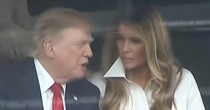 Lip Reader Decodes Heated Exchange Between Melania And Donald Trump At IndyCar Event: “I Can’t Take Anymore”
