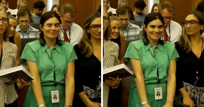“Green Dress Lady” From Lindsay Clancy Trial Identified After Viral Video Sparks Backlash