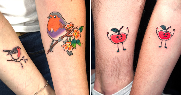 16 Matching Ink Ideas And The Personal Stories Behind Them, According To Our Tattoo Artists