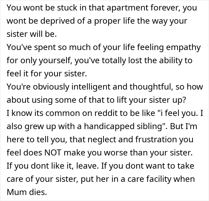 Guy Rejects “Forever Caretaker” Role For Special Needs Sister, Comes Home To A Heartbreaking Scene Guy Rejects “Forever Caretaker” Role For Special Needs Sister, Comes Home To A Heartbreaking Scene