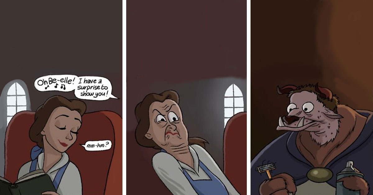 This Artist Mixes Dark Humor, Fantasy, And Pop Culture In 68 Dark And Funny Comics