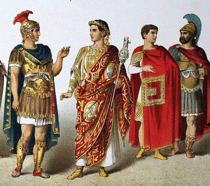 An illustration of historical figures in ancient attire, reflecting terrifying methods and tools doctors used in the past.