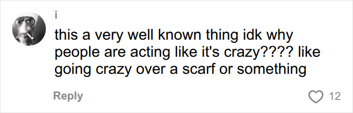 A social media comment asking why people are acting crazy about Dolly Parton's tattooed hands and skin-colored gloves. A social media comment asking why people are acting crazy about Dolly Parton's tattooed hands and skin-colored gloves.