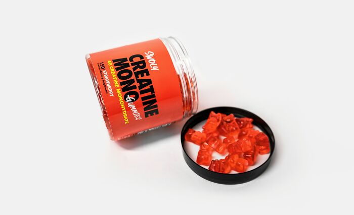 Pink taxes affecting women: A jar of creatine gummies, often marketed differently to men and women.