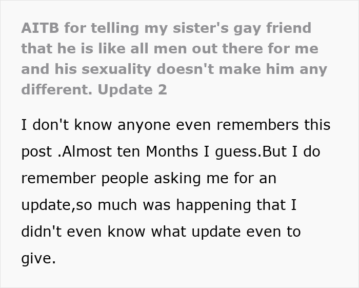 32YO Thinks That Being Gay Is His License To Be Rude To Bro's In-Laws, Gets Snubbed By 17YO Cousin 32YO Thinks That Being Gay Is His License To Be Rude To Bro's In-Laws, Gets Snubbed By 17YO Cousin