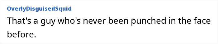 A comment about a passenger confronting a stranger for chewing with his mouth open on a plane, sparking a viral debate.