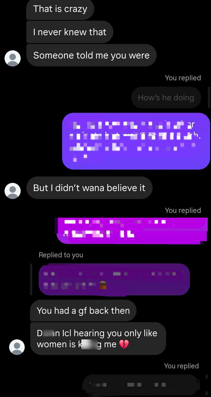 A screenshot of a text conversation showing reasons for little hope for humanity.
