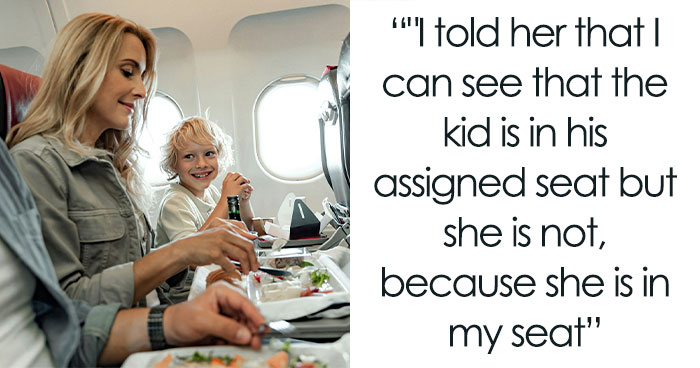 Mom Tries To Ignore Another Passenger After Stealing Her Seat On A Plane, Then Gets Instant Karma