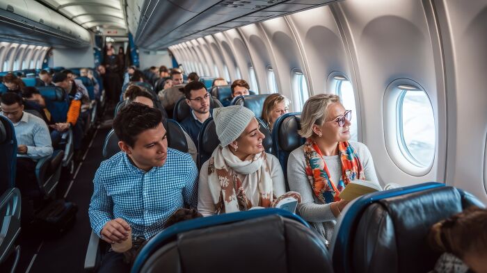 No, Karen, I Won't Move From An Aisle Seat In Main Cabin Extra To A Middle Seat In The Back Of The Plane!