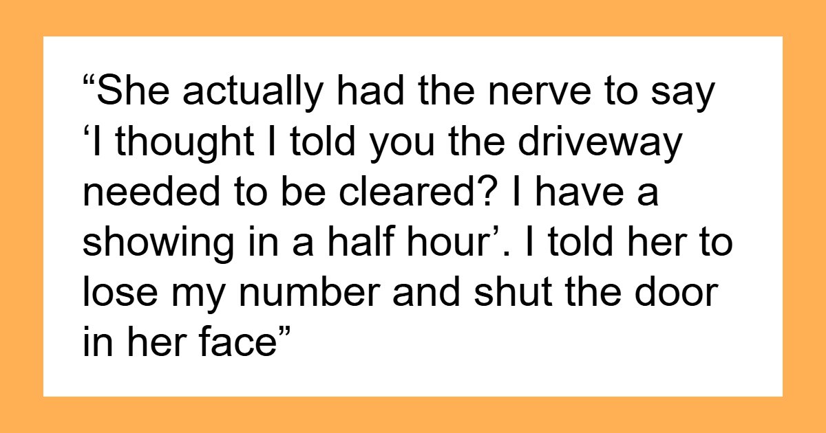 Realtor Claims Neighbor Should Run Errands For The House Before Showings, Then Gets Reality Check