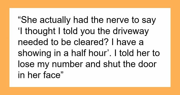 Realtor Claims Neighbor Should Run Errands For The House Before Showings, Then Gets Reality Check