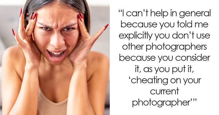 Photographer Shuts Down An Entitled Woman’s Wild Demand, And She Explodes At His Nerve To Say “No”