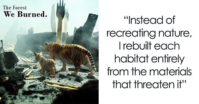 Benedek Lampert Created Powerful Miniature Scenes About Humanity’s Impact On Nature