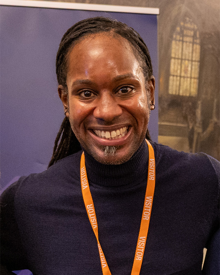 A smiling ex-Cambridge professor with dreadlocks and a visitor lanyard, at the heart of the PhD plagiarism scandal. A smiling ex-Cambridge professor with dreadlocks and a visitor lanyard, at the heart of the PhD plagiarism scandal.
