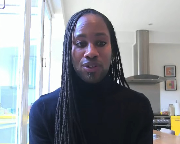 A man with dreadlocks, possibly the ex-Cambridge Professor, at the center of the plagiarism scandal. A man with dreadlocks, possibly the ex-Cambridge Professor, at the center of the plagiarism scandal.