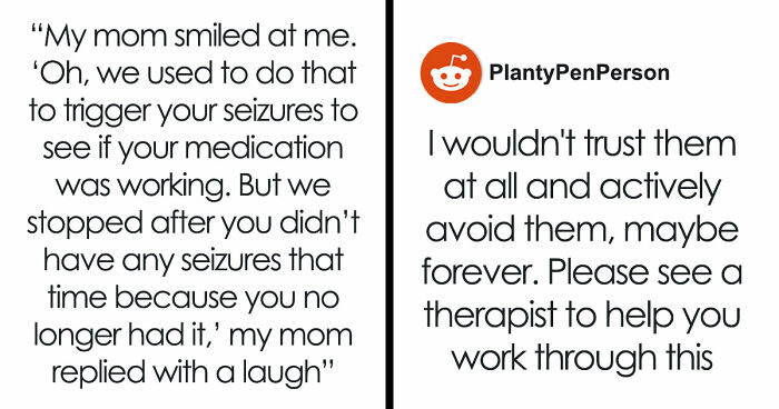 Guy Horrified To Learn Fam Purposely Triggered His Seizures For Years Just To See If His Meds Worked