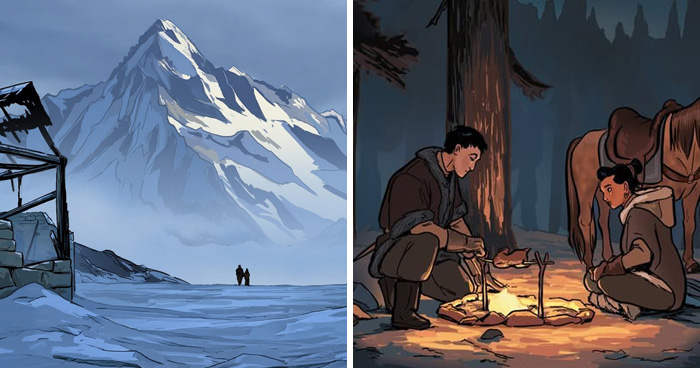 This Artist Reimagined Fantasy With A Female-Led World In Webcomic Serpent