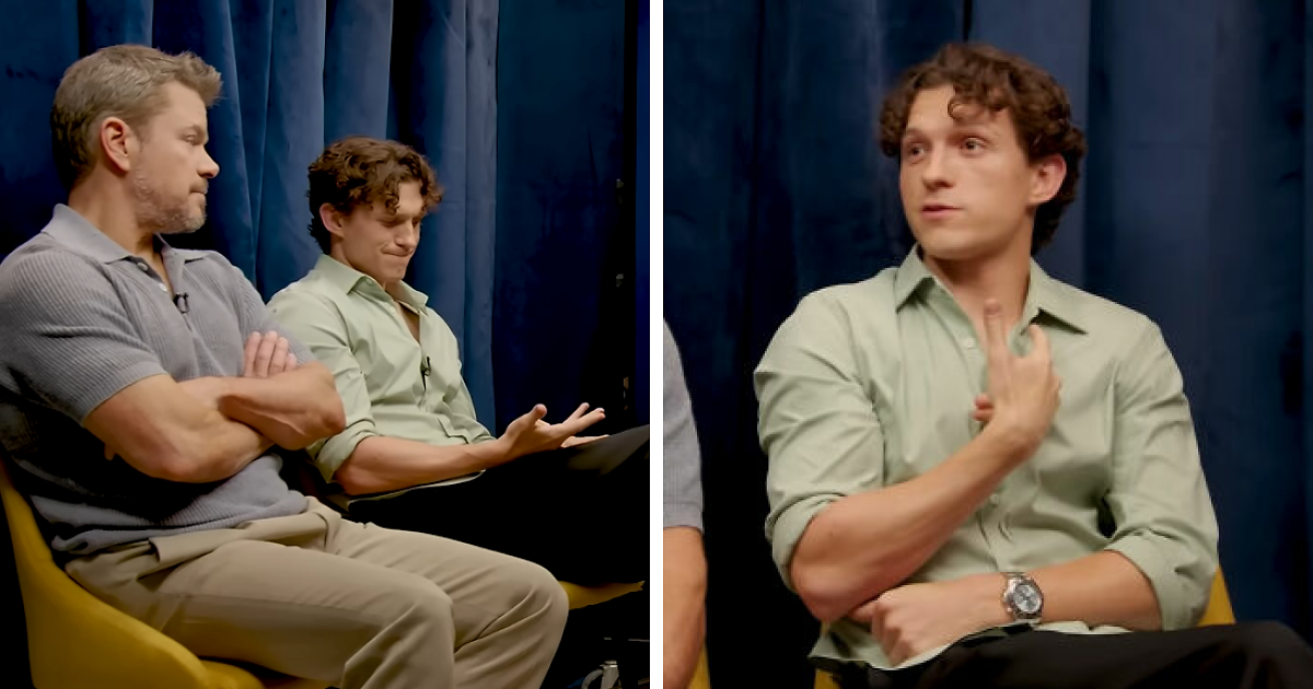 Matt Damon Shuts Down Tom Holland After He Ranked Himself Among The Greatest Actors In The History Of Britain