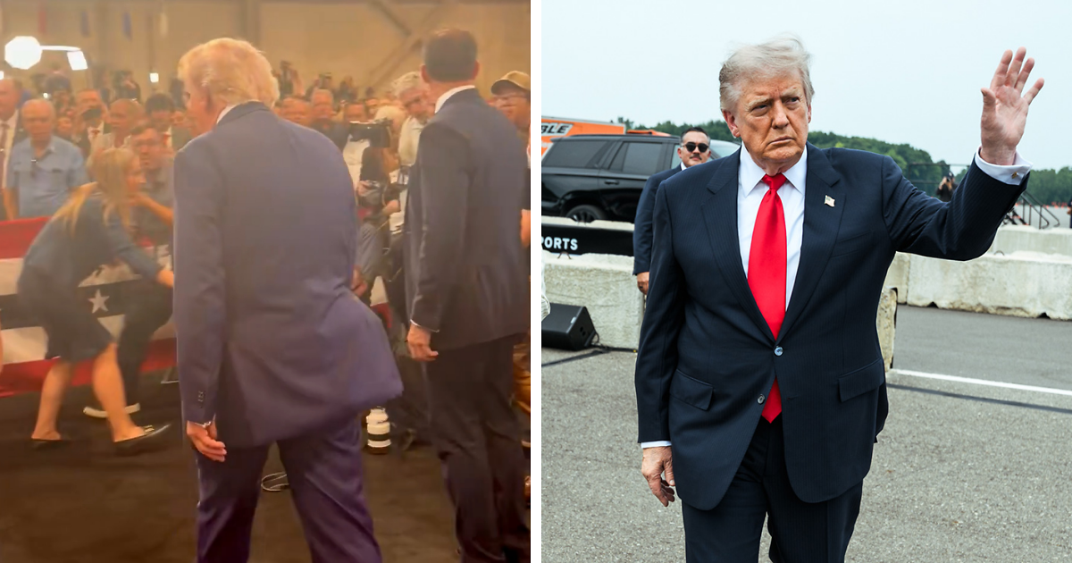 Trump’s “Mystery Bulge” Leads To Frenzied Reactions As Many Speculate What Could Be In His Pants