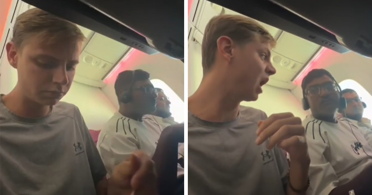 Passenger Confronts Total Stranger For Chewing With His Mouth Open On Plane, Sparks Viral Debate