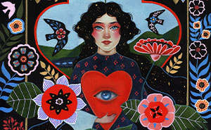 24 Folk-Inspired Artworks By Aunia Kahn Where Traditions, Symbolism, And Imagination Collide