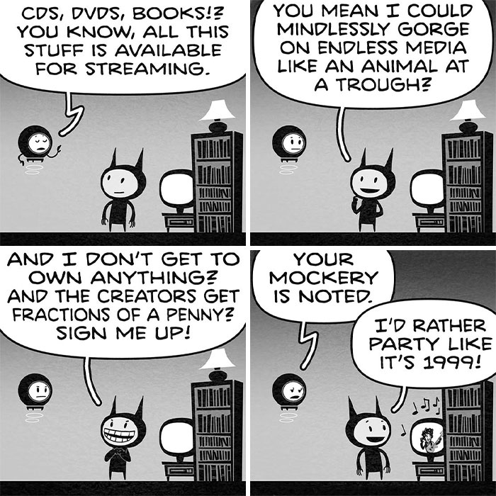 25 Cute Comics By Steve Ogden About A Tiny Character With A Huge Amount Of Confidence