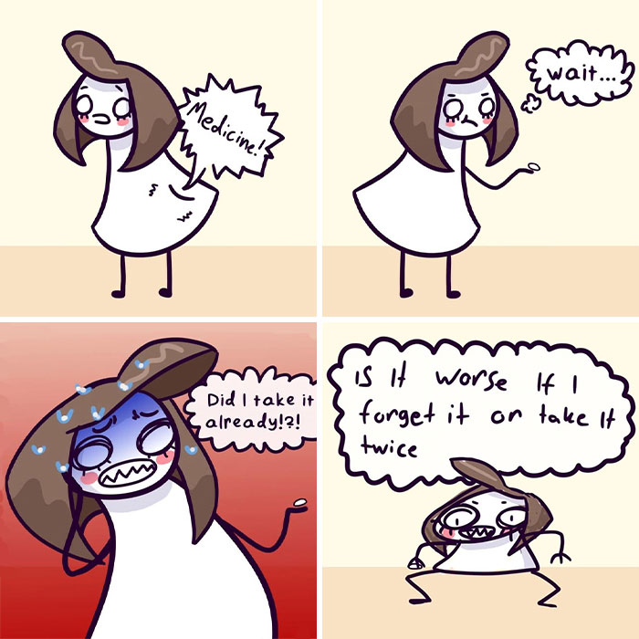 Minimaali Finds The Absurd Side Of Relationships, Anxiety, And Everyday Life In 22 Comics