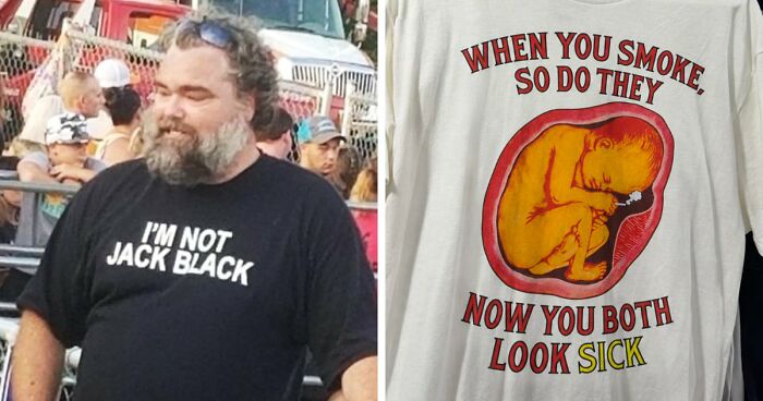 “I Have Mental Illinois”: 64 Iconic Shirts People Wore In Public That Absolutely Went Hard (New Pics)