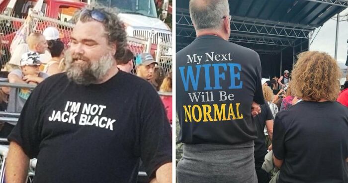 “I Have Mental Illinois”: 64 Iconic Shirts People Wore In Public That Absolutely Went Hard (New Pics)