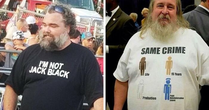 “I Have Mental Illinois”: 64 Iconic Shirts People Wore In Public That Absolutely Went Hard (New Pics)