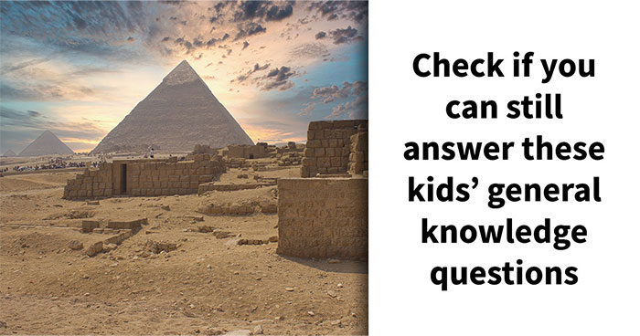 Most Kids Know The Answers To These 21 Questions – See If You Still Remember