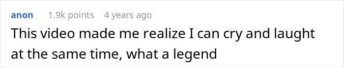 A screenshot of a comment reading 'This video made me realize I can cry and laugh at the same time...', celebrating a funeral's final wish. A screenshot of a comment reading 'This video made me realize I can cry and laugh at the same time...', celebrating a funeral's final wish.