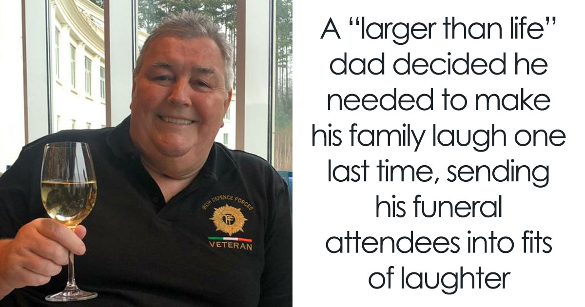 Funeral Ends Heartily After Late Dad’s Last Prank Fulfills His Wish Of Making People Laugh