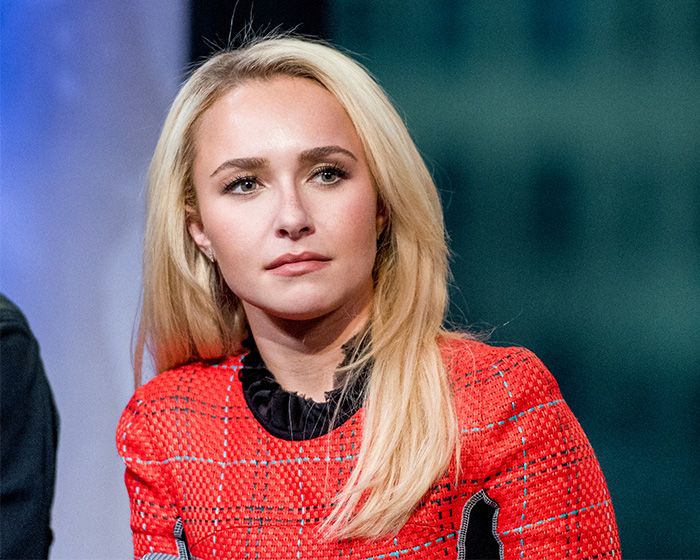 Hayden Panettiere looking serious, addressing her boyfriend's investigation after a tragic passing. Hayden Panettiere looking serious, addressing her boyfriend's investigation after a tragic passing.