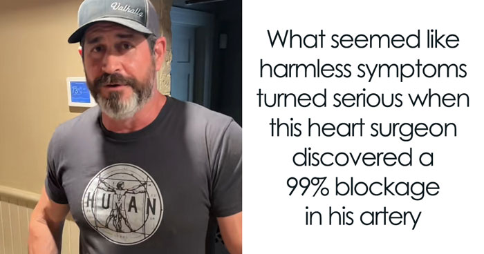 Heart Surgeon Reveals The ‘Huge Red Flag’ He Ignored Before Doctors Found A 99% Heart Blockage