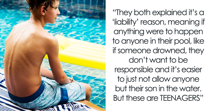 Entitled Parents Gatekeep A Pool Three Teens Paid For, Big Brother Decides To Fight Back
