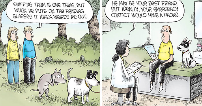 25 Hilarious Dog Comics By The Artist Behind ‘Speed Bump’