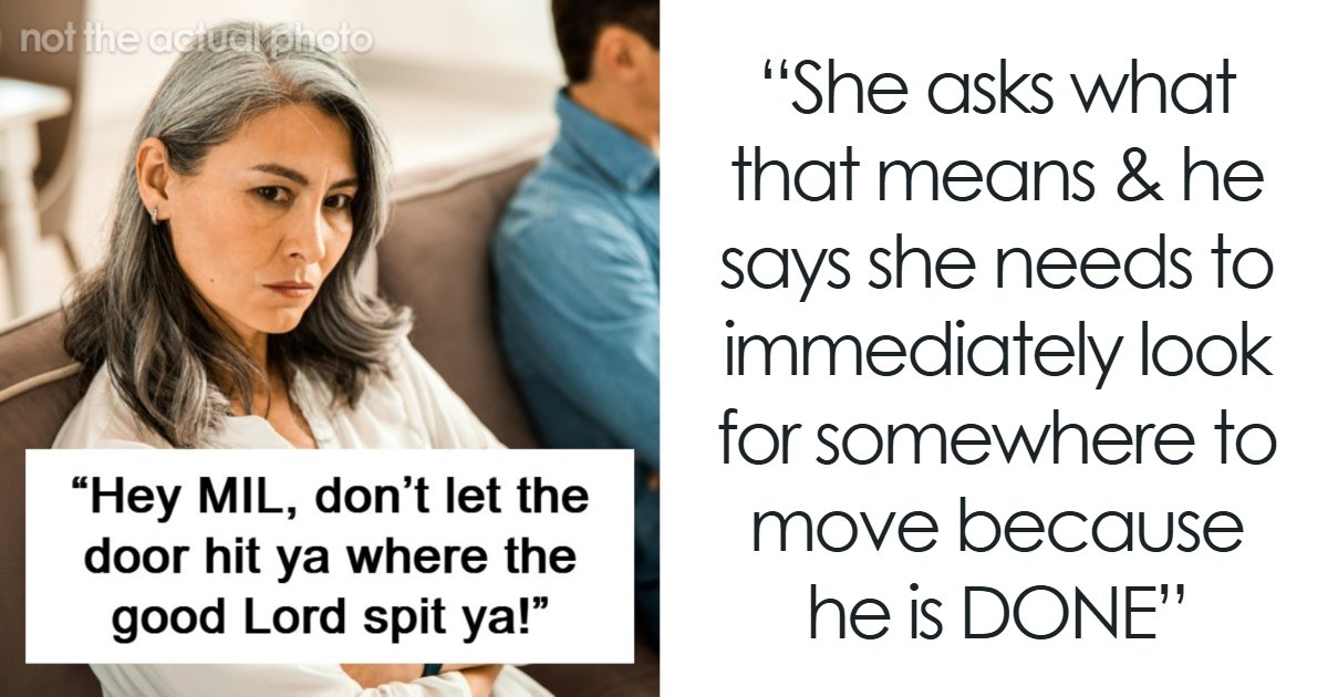 Husband Kicks Mom Out Attitude