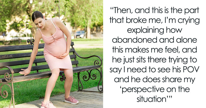 46YO Willing To Leave Pregnant Wife Behind While On Daily Walk, She Finally Reaches Breaking Point