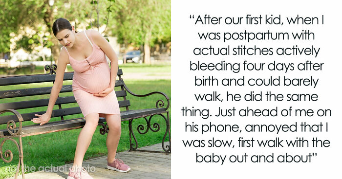 46YO Willing To Leave Pregnant Wife Behind While On Daily Walk, She Finally Reaches Breaking Point