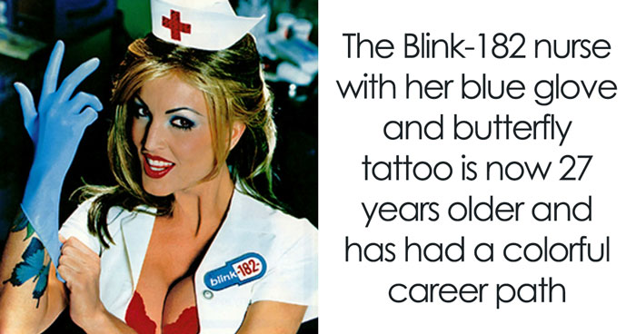 27 Years After Blink-182’s Enema Of The State, The Cover Nurse Looks Completely Unrecognizable
