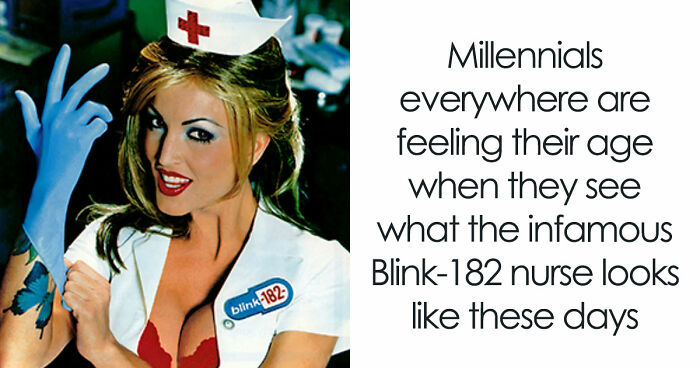 27 Years After Blink-182’s Enema Of The State, The Cover Nurse Looks Completely Unrecognizable